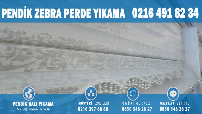 Ahmet Yesevi Zebra Perde Yıkama
