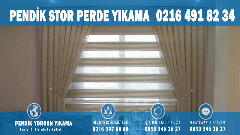 Kaynarca Stor Perde Yıkama