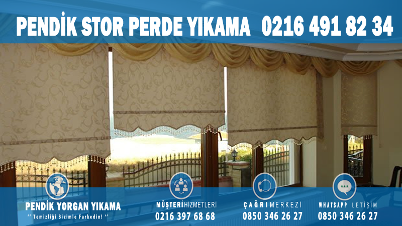 Güzelyalı Stor Perde Yıkama