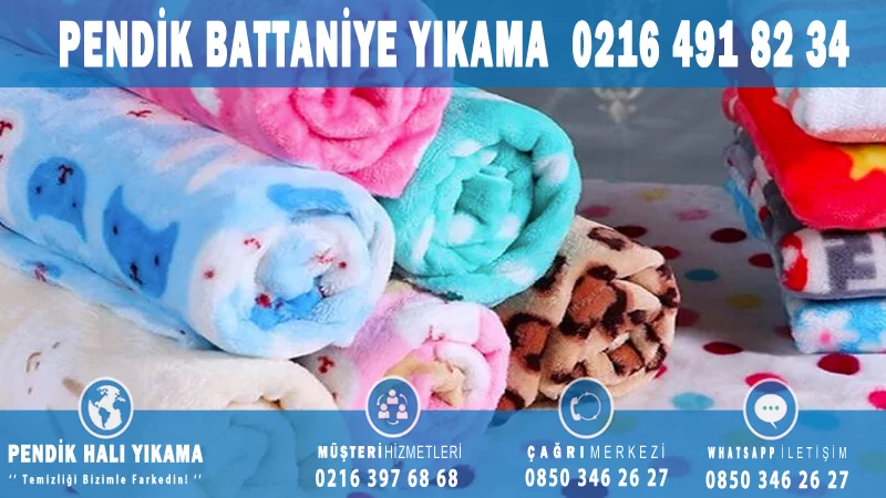 Pendik Esenyalı Polar Battaniye Yıkama