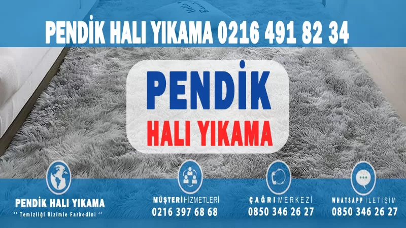 Pendik Çamlık Shaggy Halı Yıkama