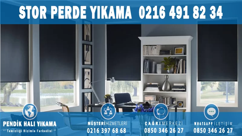 Kurtköy Yenişehir Stor Perde Yıkama