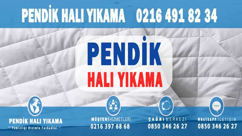 Pendik Güllü Bağlar Pamuk Yorgan Yıkama