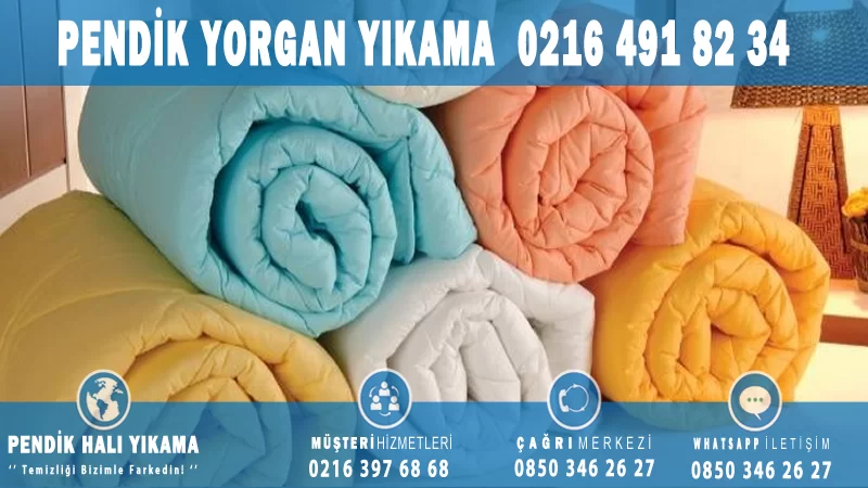 Pendik Orta Yorgan Yıkama