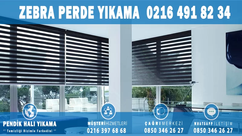 Yeni Mah Zebra Perde Yıkama