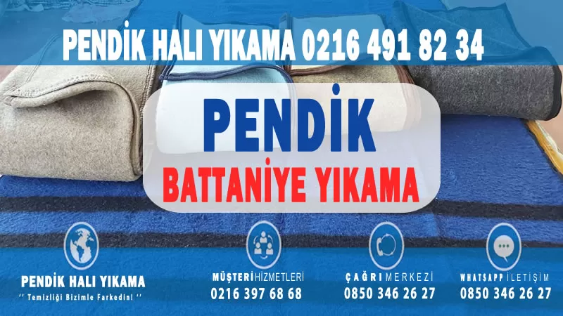 Pendik Emirli Yün Battaniye Yıkama